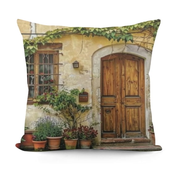 YINGXI Decorative Throw Pillow Cover for Home 12x12in