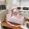 thumbnail image 1 of Bolsa de Viaje para Fitness Yhl250620001 | Tejido de Sarga Resistente Al Agua con Múltiples Compartimentos | Bolsa de Mano para Llevar Al Hombro | Compartimento para Zapatos con Separación de Ropa Se, 1 of 6