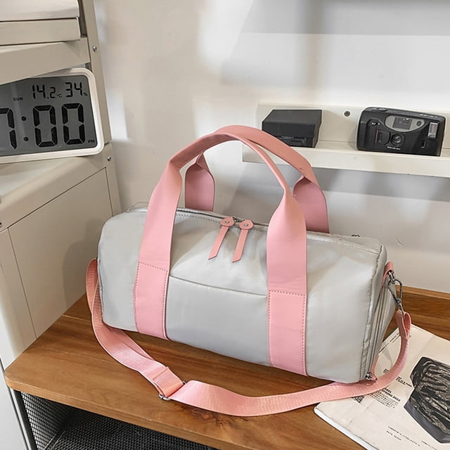 Bolsa de Viaje para Fitness Yhl250620001 | Tejido de Sarga Resistente Al Agua con Múltiples Compartimentos | Bolsa de Mano para Llevar Al Hombro | Compartimento para Zapatos con Separación de Ropa Se