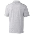 thumbnail image 3 of Men's Cutter & Buck Steel Washington State Cougars Advantage Space Dye Tri-Blend Polo, 3 of 3