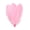Candy Pink, variant on Goose Pallet Feathers 6-8" - 12 pc - Hunter Green
