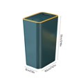 thumbnail image 3 of LOVEVER Lightweight Bin  2.2 Gallons Trash Can with Lid and Deodoriser Sturdy Plastic in a Range of Colours - Space-Saving Slimline Design - Easy to Use Push-On Lid  Suitable for Any Loca, 3 of 6