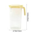 thumbnail image 3 of 2.5L Large Capacity Plastic Beverage Pitcher with Lid and Filter | Heat Resistant Refrigerator Water Bottle for Juice Tea | Food Grade High Temperature Resistant Drink Dispenser, 3 of 6