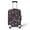 Pale Purple Flowers, variant on HELLHERO Polyester Spandex Suitcase Cover for Travel Personalized Dust Proof Durable, Pale Purple Flowers