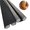 Black, variant on USUKUE Twin Door Draft Stopper, Under Door Bottom Seal Strip Noise Blocker for Door Insulation and Soundproofing, 42 inch Length Adjustable Suitable for Interior Doors Gap Less Than 2 Inch,Brown