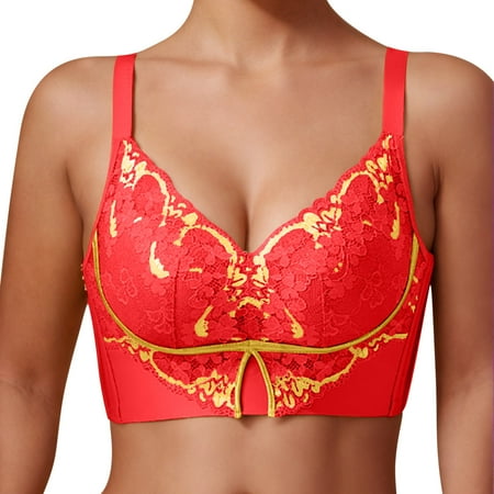 Xdegoge Clarence 5$ Clothing Woman Walmart Sport Bras for Women Push Up No Wire Bras Plus Size Casual Full Coverage Bras Workout Running Sports Bra Adjustable Strap Everyday Bras Brasieres Para Mujer