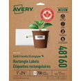 thumbnail image 1 of Avery® Earth-Friendly Address Labels for Laser and Inkjet Printers, 1" x 2⅝", 48160, White Rectangle Label, pack of 750, 1 of 7