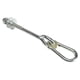 thumbnail image 5 of Riwesomey Gancho de rosca oscilante Montaje de bloqueo Chapado en zinc Pieza reemplazada Mantener seguro Jardín para adultos Accesorios para el M04-206 2piezas, 5 of 6