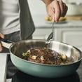 thumbnail image 2 of ZWILLING Pure 9.5-inch Stainless Steel Fry Pan, Green, 2 of 5