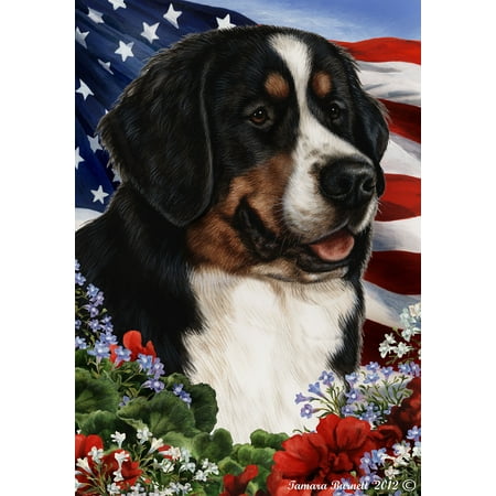 Bernese Mountain Dog - Best of Breed Patriotic I Large