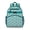 Blue-green, variant on Retro Boho Daisy Bloom Backpack for Student Adjustable Padded Straps Lightweight School Backpack with Chest Buckle Water-resistant Durable Design