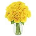 thumbnail image 3 of KaBloom : 18 Yellow Roses, 3 Greens, Next-Day Delivery, Gift for Every Occasion., 3 of 5