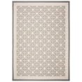 thumbnail image 2 of Safavieh Courtyard Rowan Geometric Indoor/Outdoor Area Rug, Anthracite/Light Gray, 8' x 11', 2 of 9