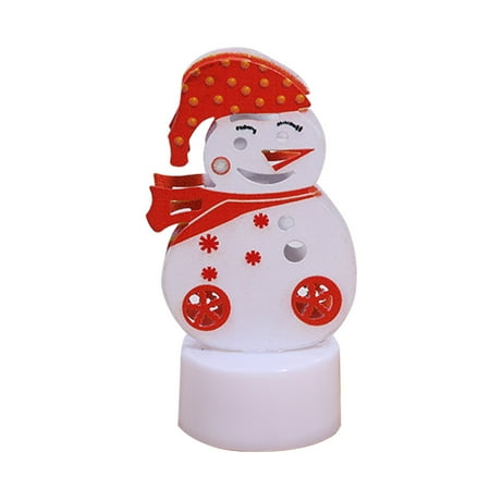 

TIIFSWHS Christmas Candle Lights 7 Cute Patterns for Christmas Christmas Eve Christmas Decoration Christmas Lights Duplex Wall Plate Night Light Kids Night Lamp Star Light Projec