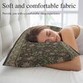 thumbnail image 5 of Sage Green Floral Throw Pillow Covers, Ethnic Tribe Abstract Art Flowers Soft Breathable Pillow Cases with Invisible Zipper for Sleeping, Toddler Pillowcases for Couch Bed Sofa Chair 12x20 Inches, 5 of 9