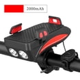 thumbnail image 1 of Bicycle Mobile Phone Bracket Riding Front Light Speaker Bicycle Mobile Phone Holder Lamp, 1 of 8