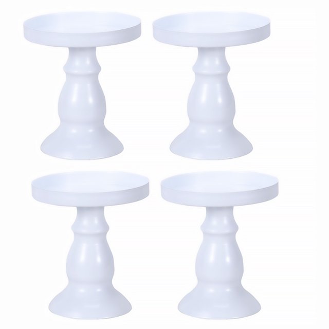 4pcs Creative Wedding Cake Rack Party Dessert Table Cake Rack Metal Cake Display Tray Delicate Cake Tray Dessert Plate Party Supplies for Afternoon Tea Evening