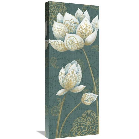 Global Gallery Daphne Brissonnet 'Lotus Dream IIIB' Canvas Wall Art
