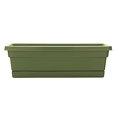 thumbnail image 2 of Ames-True Temper WB2412FE 24 in. Rolled Rim Window Box With Tray - Green, 2 of 3