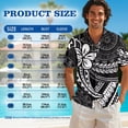 thumbnail image 6 of Jeiento His and Hers Matching Outfits Polynesia Flower Dress Women Hawaiian Dress Mens Summer Shirt Husband Wife Matching Outfits Sleeveless Tiered Tank Dresses Swing A Line Beach Dress, Black, 6 of 6