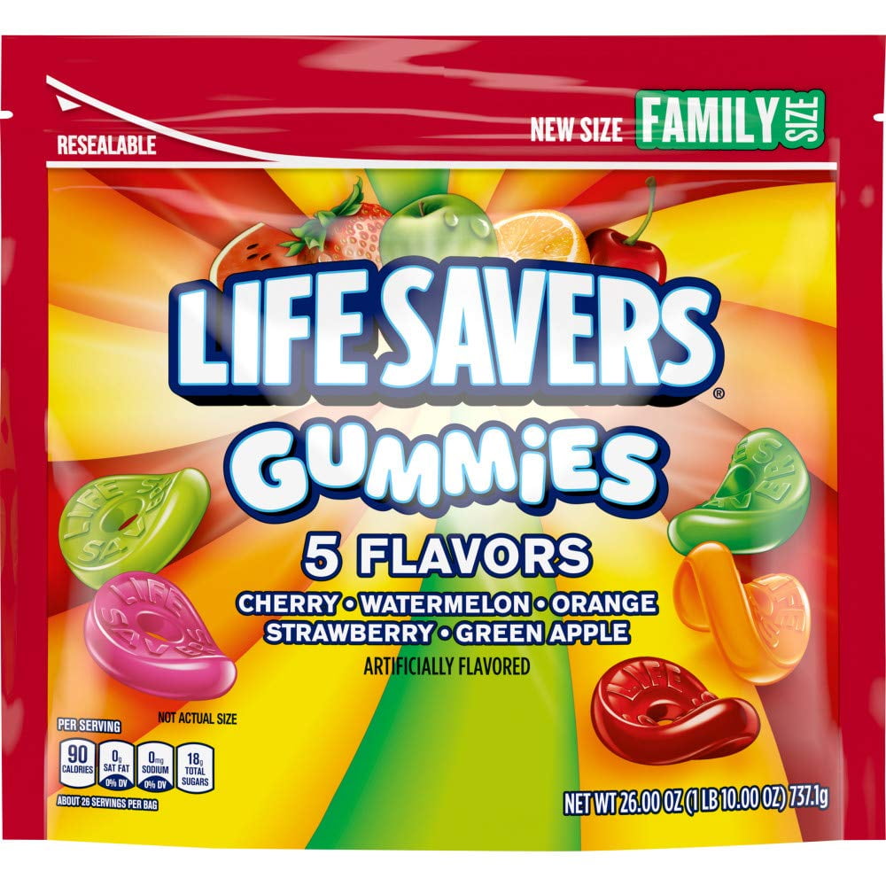 Life Savers Gummies 5 Flavors 26 Oz Walmart Com