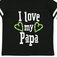 thumbnail image 4 of Inktastic I Love My Papa Hearts Boys or Girls Toddler T-Shirt, 4 of 5