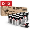 thumbnail image 1 of Energizer Piles Max D, Piles Alcalines D Premium (12 Piles) D 12 Count D 12 Count, 1 of 2