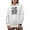 White, variant on 9 Years of Being Awesome, Months, Days, Hours, Minutes, Seconds, White Hooded Sweatshirt or Hoodie, Small