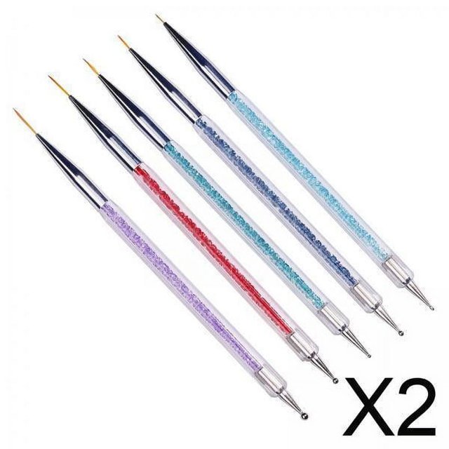 Pinceles para decoración de uñas,pinceles para decoración de uñas bolígrafos para dibujar uñas profesional,pincel delineador para decoración de uñas Pincel delineador de rayas,pinceles