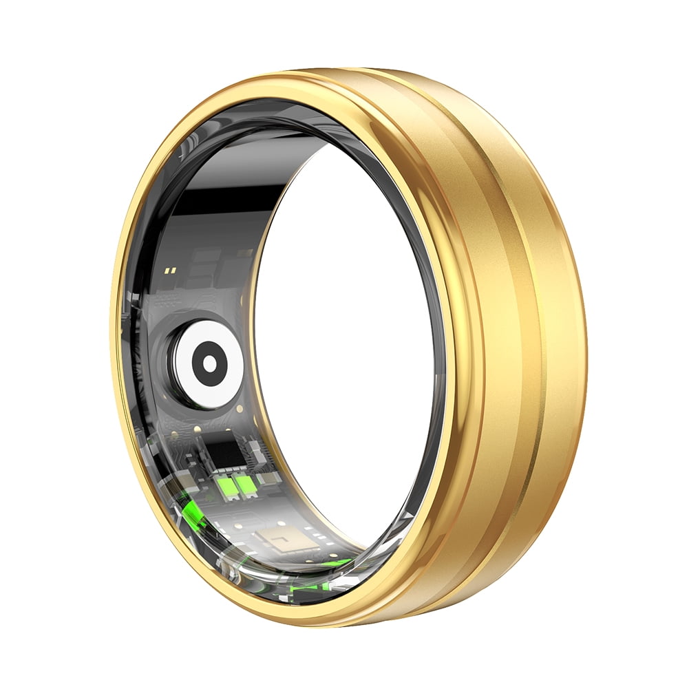 Bague Connectée Santé – Fitness, Fréquence Cardiaque, Sommeil, Oxygène Sanguin