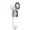 White, variant on Portable Neck and Waist Fan with Digital Display, Rechargeable Hands-Free Fan, Foldable Design for Summer Travel, Hiking, Outdoor Sports, and Camping , 1Pack Black