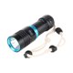 thumbnail image 2 of Soidarity Linterna de buceo Lámpara subacuática recargable a prueba de agua Lámpara de linterna para deportes al aire libre Camping Senderismo Estufas de camping Anillo Azul Negro Soidarity OD029552-01, 2 of 6