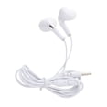 thumbnail image 4 of BIMZUC Wired Sport Earphone 3.5mm Universal HiFi Music Bass Earbud Headphone with Microphone, In-Ear 3.3ft Corded Gaming and Casual Listening Audio Earplug Style for Smartphone & PC, White, 4 of 9