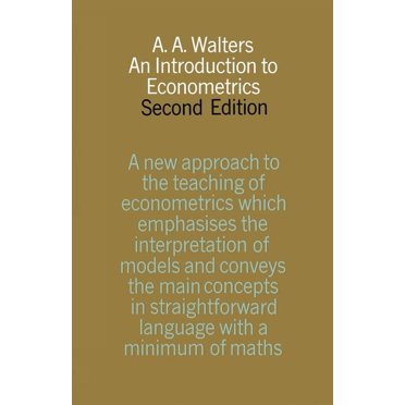 An Introduction to Econometrics, (Paperback)