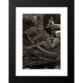thumbnail image 2 of William Heath Robinson 14x18 Black Modern Framed Museum Art Print Titled - When My Lords the Devils Have a Mind to Recreate Themselves on the Waters, 2 of 5