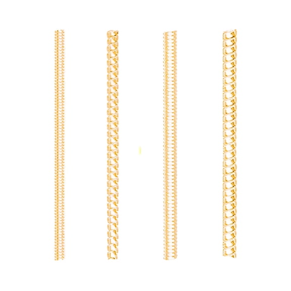 DESIGNICE 4 Pcs Ring Sizer Adjuster for Loose Rings, Rings Adjuster Guards Spacer Inserts Make Rings Smaller Without Resizing （Gold）