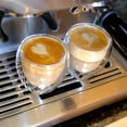 thumbnail image 4 of 3 Pack Espresso Cups, Double Wall Thermo Insulated Espresso Cups, Glass Coffee Cups, 5 Ounce - Tall YE821.948, 4 of 4