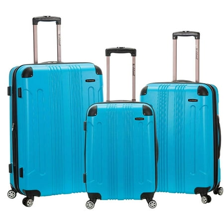Rockland Luggage Sonic 3 Piece Hardside Spinner Luggage Set