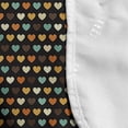 thumbnail image 4 of Love Microwave Oven Cover, Mini Pattern with Symmetric Tiny Heart Shapes Valentine's Day Themed Illustration, Water Resistant Organizer with Pockets for Kitchen, 36" x 12", Multicolor, by Ambesonne, 4 of 4