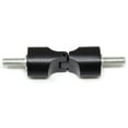thumbnail image 2 of Urbanest 3/4 inch Adjustable Corner Curtain Rod Connector Hinged Elbow for Corner Window, Matte Black, 2 of 5