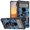 Darkblue, variant on SaniMore for Google Pixel 6 Pro Case, Rugged PC & Soft TPU CD Magnetic Cover Built-in Car Mount & Multi-View Kickstand Camouflage Military Grade Shockproof Heavy Duty Protective Shell, Mint