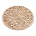 thumbnail image 4 of relayinert Exquisite Carved Corner Onlay Applique Frame for Home Furniture Craft Wood 12cm 1Set, 4 of 6