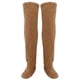 thumbnail image 1 of Calcetines largos gruesos de poliéster para mujer, cálidos y suaves, para invierno, ropa de hogar, 1 of 14