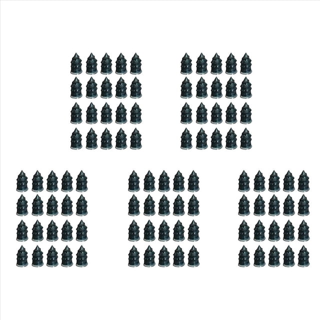 100 Piezas Reparación de NeumáTicos Clavos Goma Auto Motocicleta Reparación NeumáTicos VacíO Herramienta de Reparación Rápida Clavos Reparación de NeumáTicos Autoservicio Clavos L