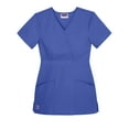 thumbnail image 3 of Sivvan Womenâ€™s Scrub Set - Multi Pocket Cargo Pants & Stylish Mock Wrap Top, 3 of 4