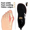 thumbnail image 6 of Sosenfer Hands-Free Slip-On Wide Toe Box Barefoot Sneakers - Men's and Women's Zero Drop Walking Shoes, 6 of 7