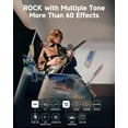 thumbnail image 3 of Donner HUSH X PRO Electric Guitar Kit - Smart Travel Guitar with Dozens of Preset Combinations, 7 Tone Sim Options, White-Luxe, 3 of 9
