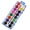 16-color circular shape, variant on Heart Shaped Watercolor Paint Set with Brush for Kids & Adults, 8/12/16 Color Washable Mini Paint Kits for Valentines Day Party Favors, School Classroom Art Supplies