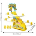thumbnail image 3 of Climbing Toy Staircase Track Slide Set with Music Roller Interactive for Kids, 3 of 8