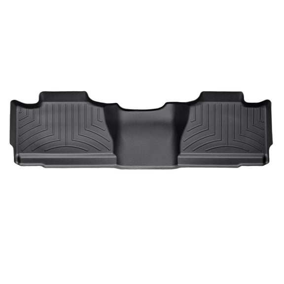 WeatherTech Custom Fit FloorLiners compatible with 2007-2007 Chevrolet Avalanche - 2nd Row, Black